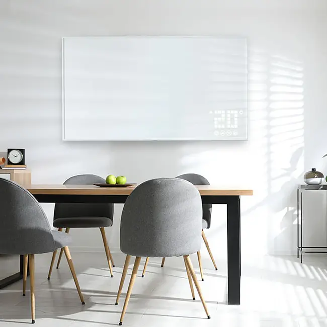 Hoffmayr Slim Carbon Crystal Infraroodpaneel – Met WiFi, Thermostaat & Touchscreen