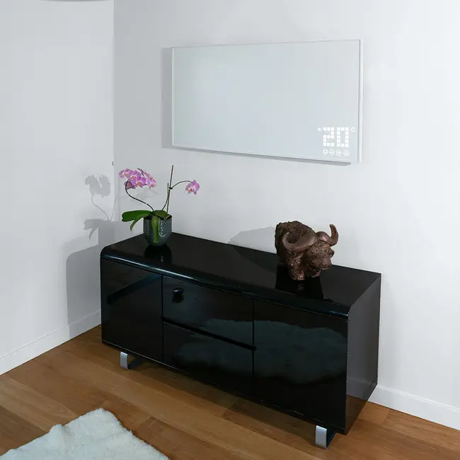 Hoffmayr Slim Carbon Crystal Infraroodpaneel – Met WiFi, Thermostaat & Touchscreen