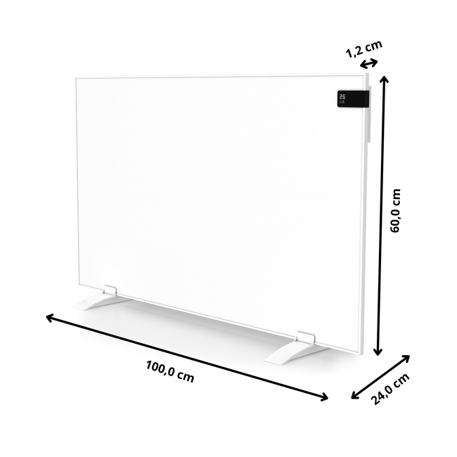 VH Infrarood Paneel Superia V3 - Wand of vrijstaand -360, 450, 600 en 720 Watt