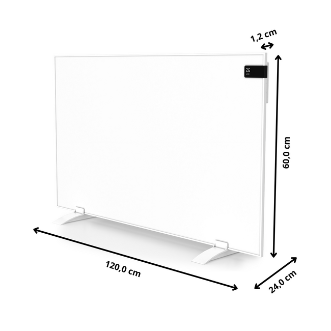 VH Infrarood Paneel Superia V3 - Wand of vrijstaand -360, 450, 600 en 720 Watt