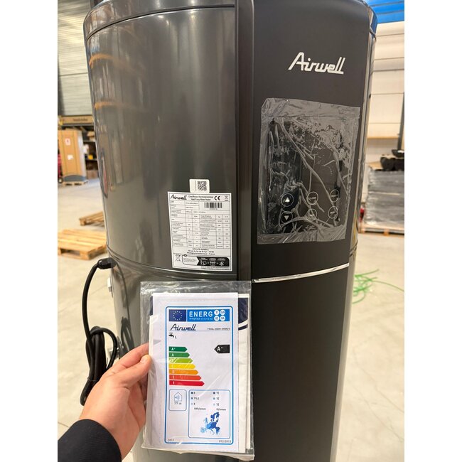 Airwell Eleo M  Warmtepompboiler 200L of 300L (R290,  RVS )