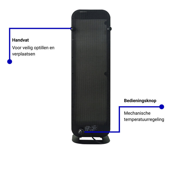 VH Staande Infrarood Straler Amalfi