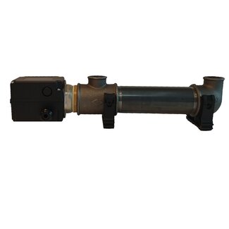 CV - doorstroom verwarmer booster voor (hybride) warmtepomp