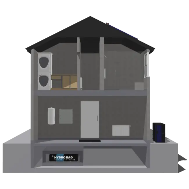 Hydrobag Flexibel buffervat van de toekomst (500-1000-2000L)