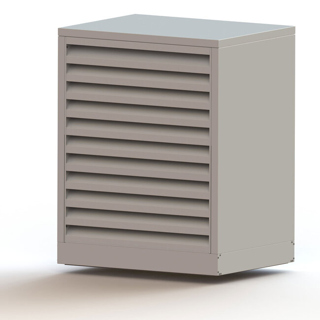 IPCOM Vrijstaande geluidsreducerende omkasting voor airco of warmtepomp buitenunit