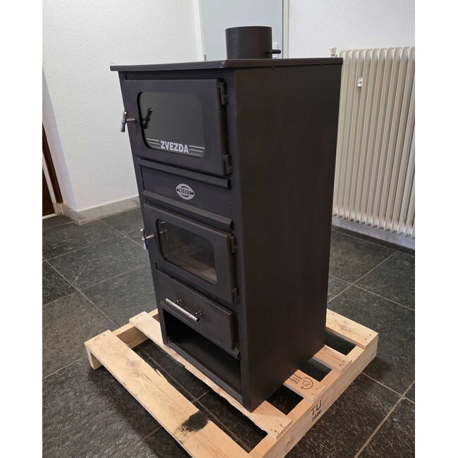 Zvezda  2e kans Vrijstaande houtkachel met oven MF - 10,6 kW
