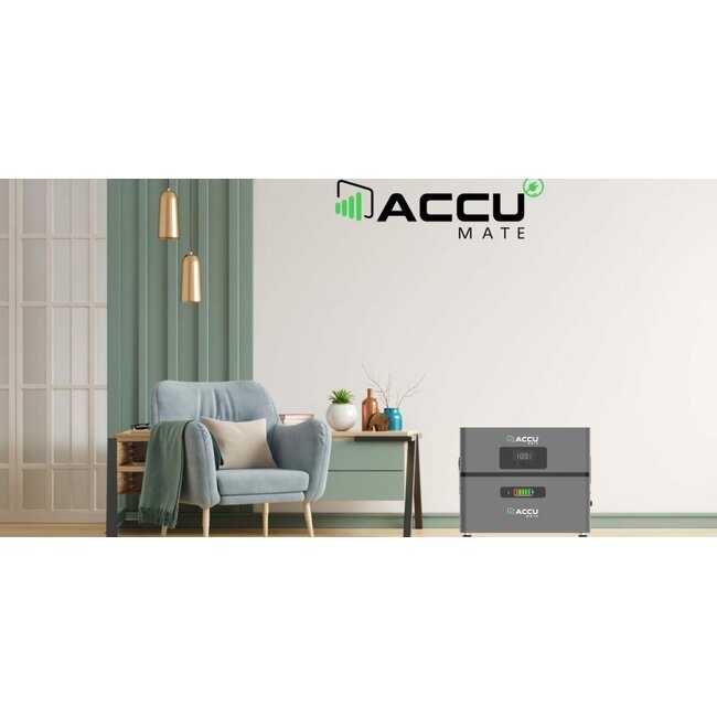 AccuMate Plug-in Thuisbatterij (2,4 tot 12 kWh)