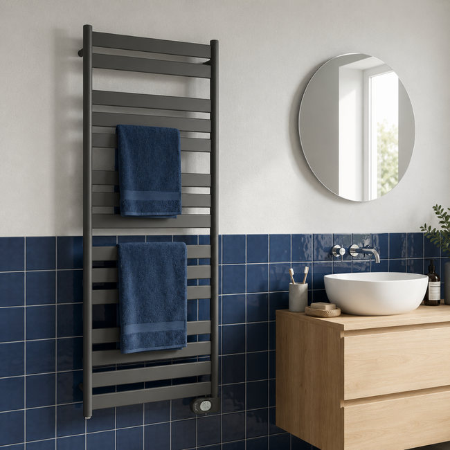 Adax Wave Elektrische handdoekradiator 300 - 750Watt