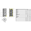 Eldom 500 liter combi hygiene buffertank met 1 RVS en 2 reguliere warmtewisselaars