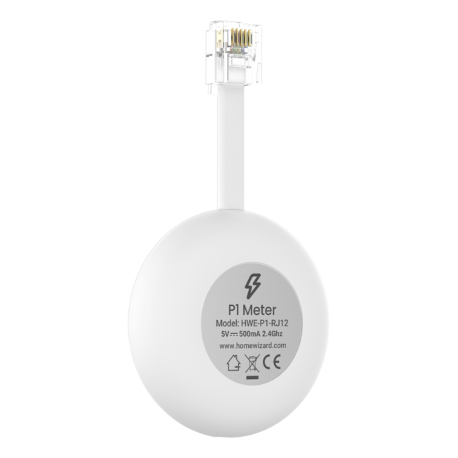HomeWizard P1 meter voor slimme meter + app
