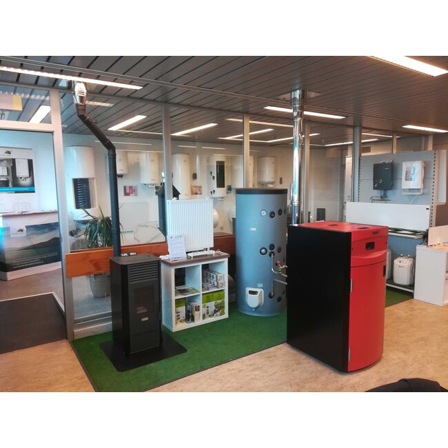 Green Pelletkachel 8 kW - showroom model