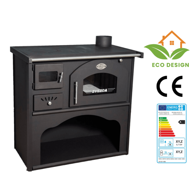 Zvezda  Showroom Oven-houtkachel  6 kW - Classic GFS