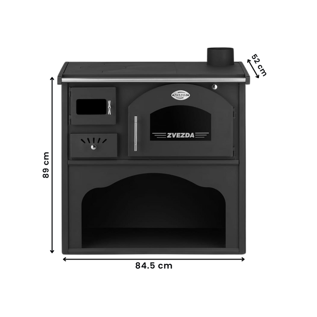 Zvezda  Showroom Oven-houtkachel  6 kW - Classic GFS