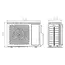 Haier Serene Split-unit inverter airco 3,5 kW voorgevuld (STEK)