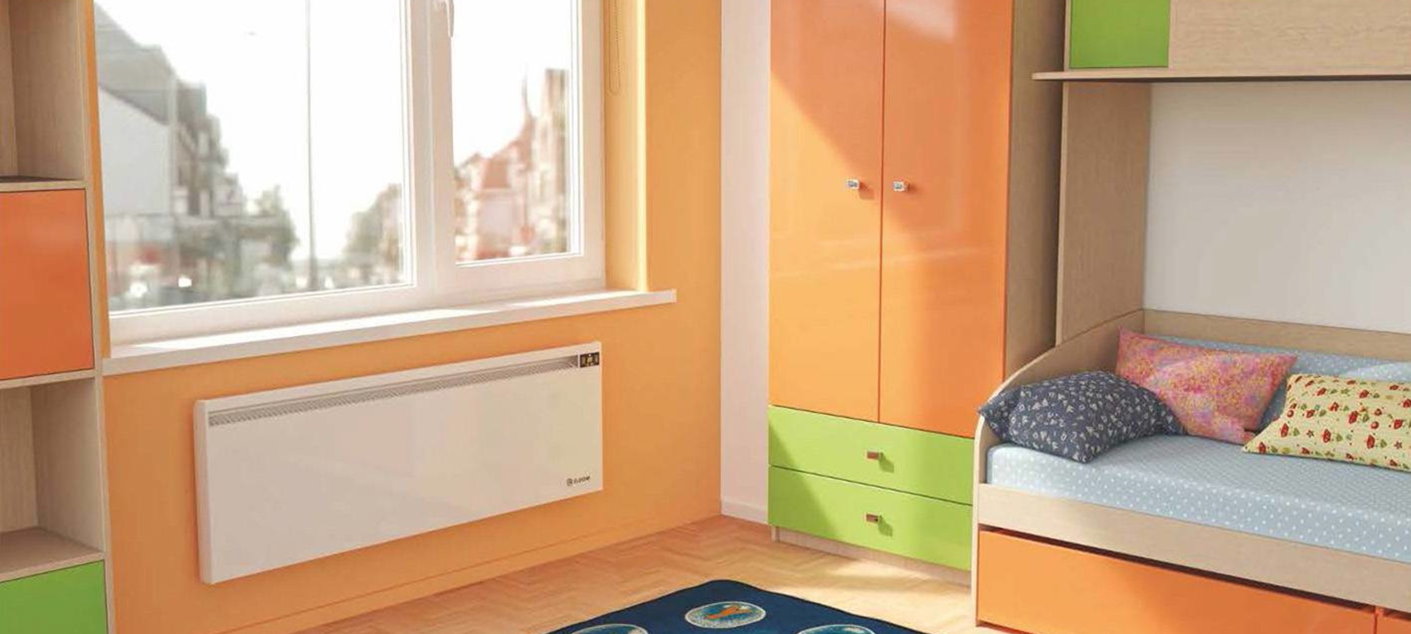Eldom elektrische wandconvectoren