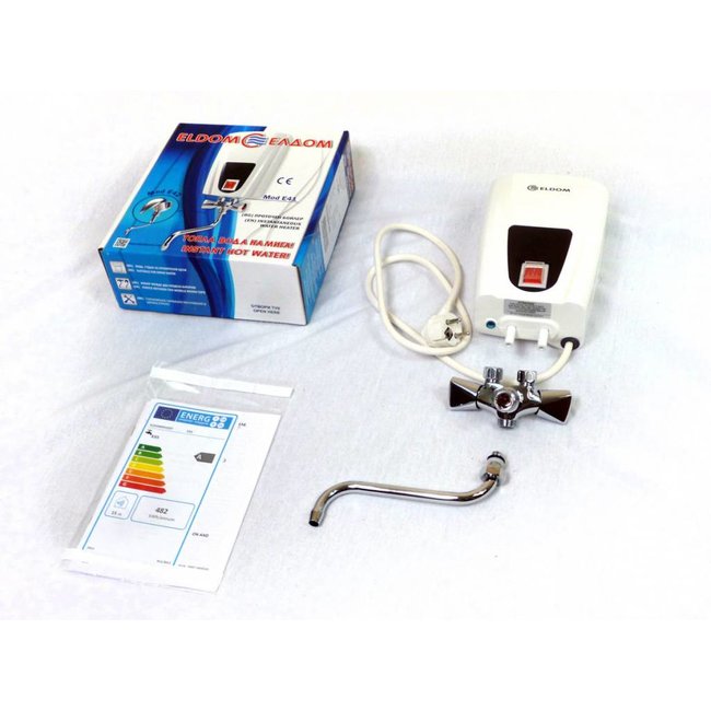 ELDOM Favourite Doorstroomverwarmer met mengkraan 3,5 kW