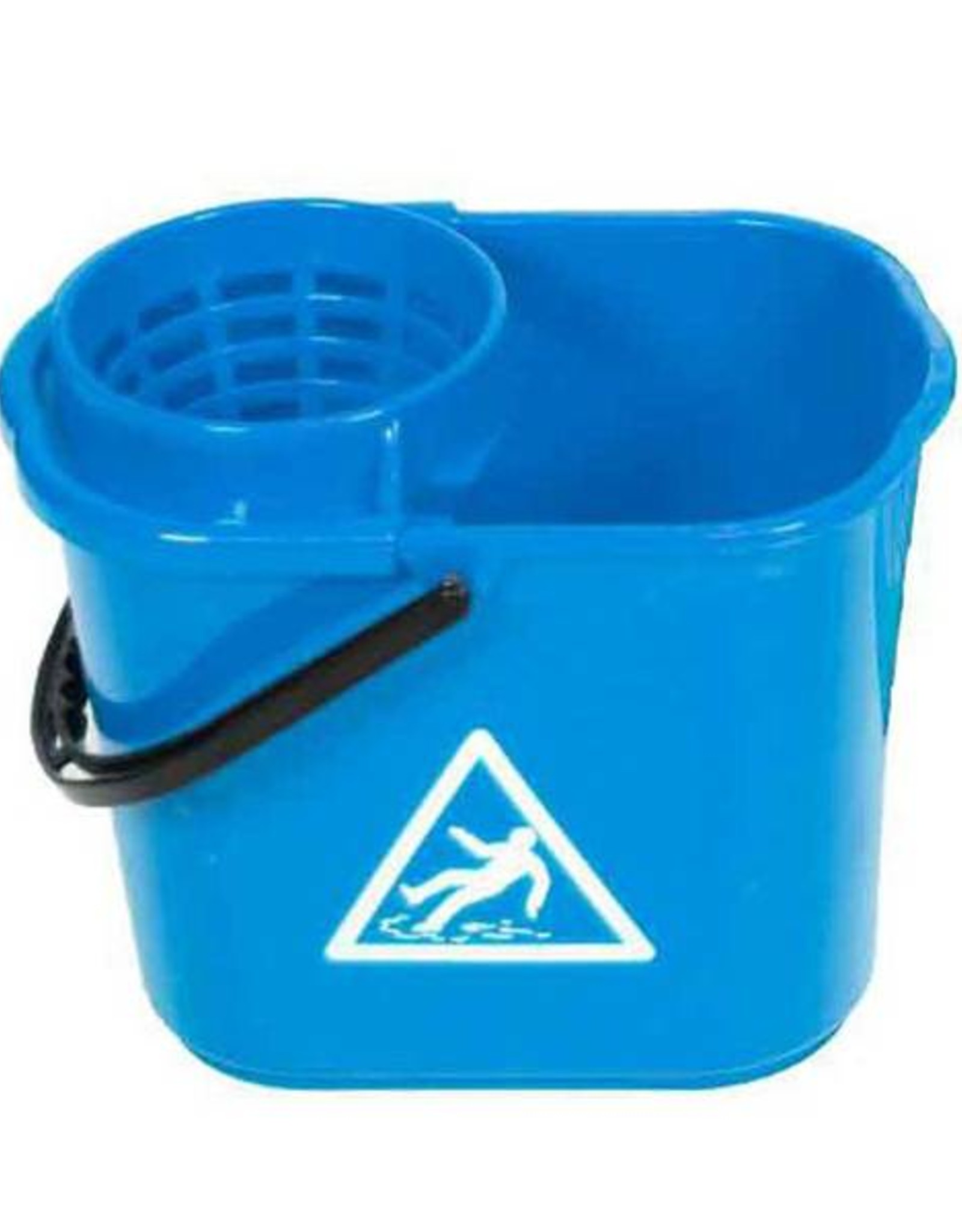 ACOR Minimopemmer kunststof 14 ltr. met uitwringkorf blauw
