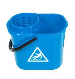 ACOR Minimopemmer kunststof 14 ltr. met uitwringkorf blauw