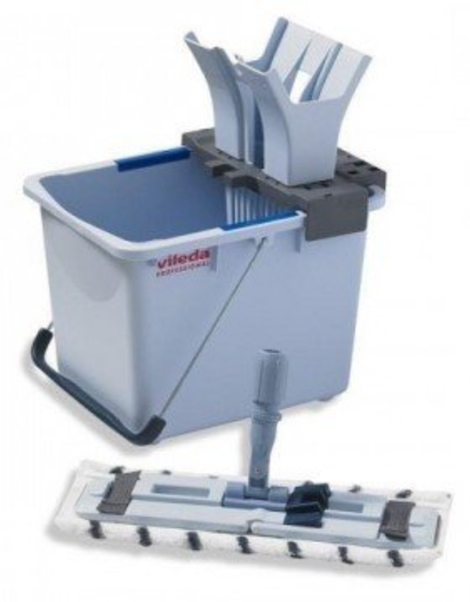 Vileda Vileda UltraSpeed Starterskit 15 ltr. (=15ltr. emmer, wringpers, mopframe, MicroPlus mop) (149097)
