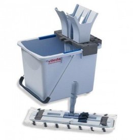 Vileda Vileda UltraSpeed Starterskit 15 ltr. (=15ltr. emmer, wringpers, mopframe, MicroPlus mop) (149097)