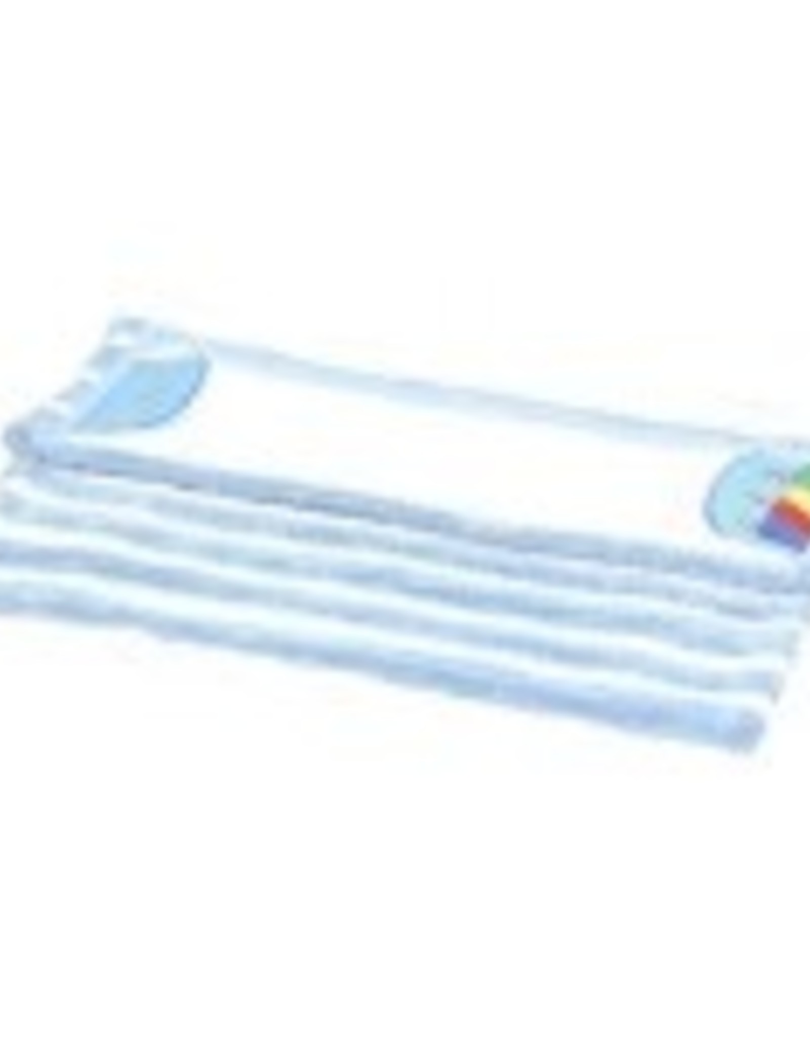 ACOR Vlakmop 40x14cm. microvezel-combi bl/wit flap 2 ring 40 cm.