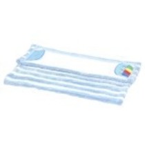 ACOR Vlakmop 40x14cm. microvezel-combi bl/wit flap 2 ring 40 cm.