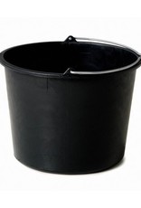 ACOR Emmer 12 ltr. zwart rond