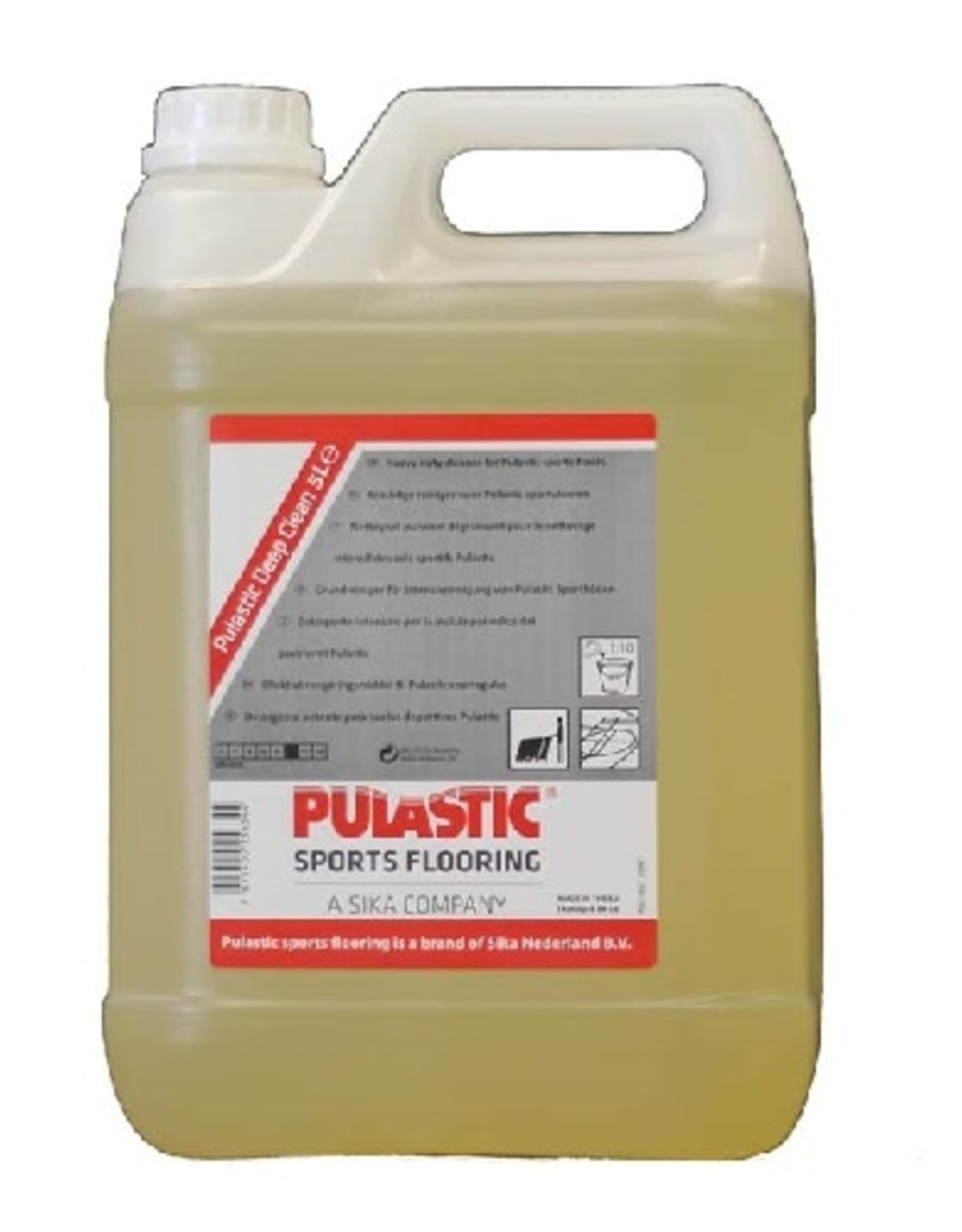 Pulastic Pulastic Deep Clean 5 ltr. Voor Pulastic sportvloeren