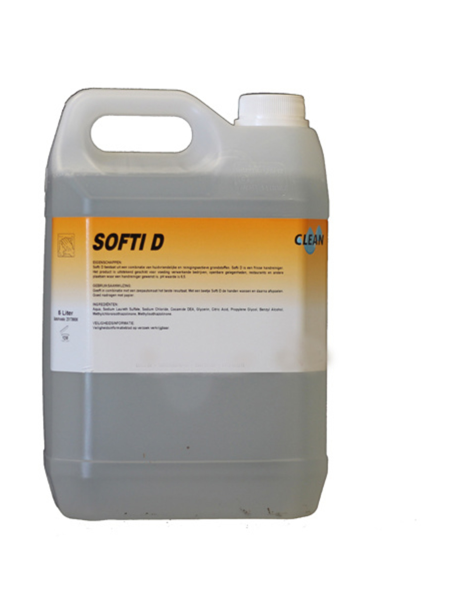 CLEAN Clean Softi D Zeepcrème 5L – Hygiënische handzeep