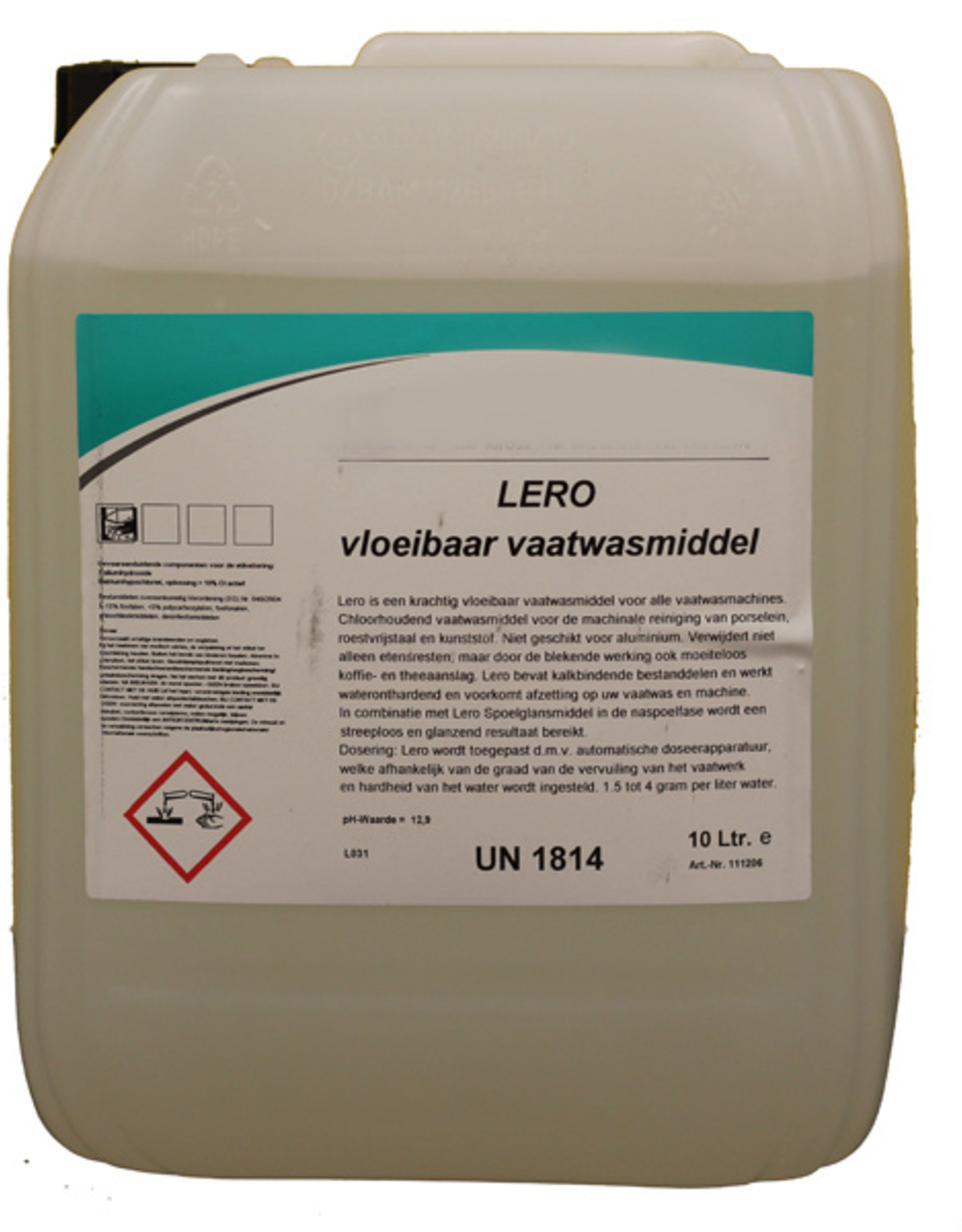 Lero Vloeibaar Vaatwasmiddel 10L | Professioneel afwassen