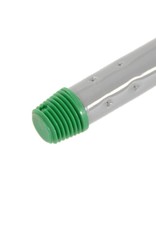ACOR Steel metaal 150 cm. Duits schroefdraad 5011 grijs/groen