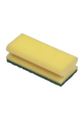Exive Gele spons met greep en groene pad 58x5st