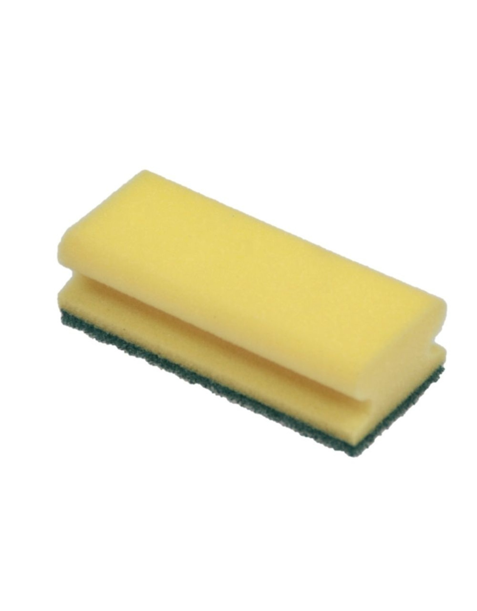 Exive Gele spons met greep en groene pad 58x5st