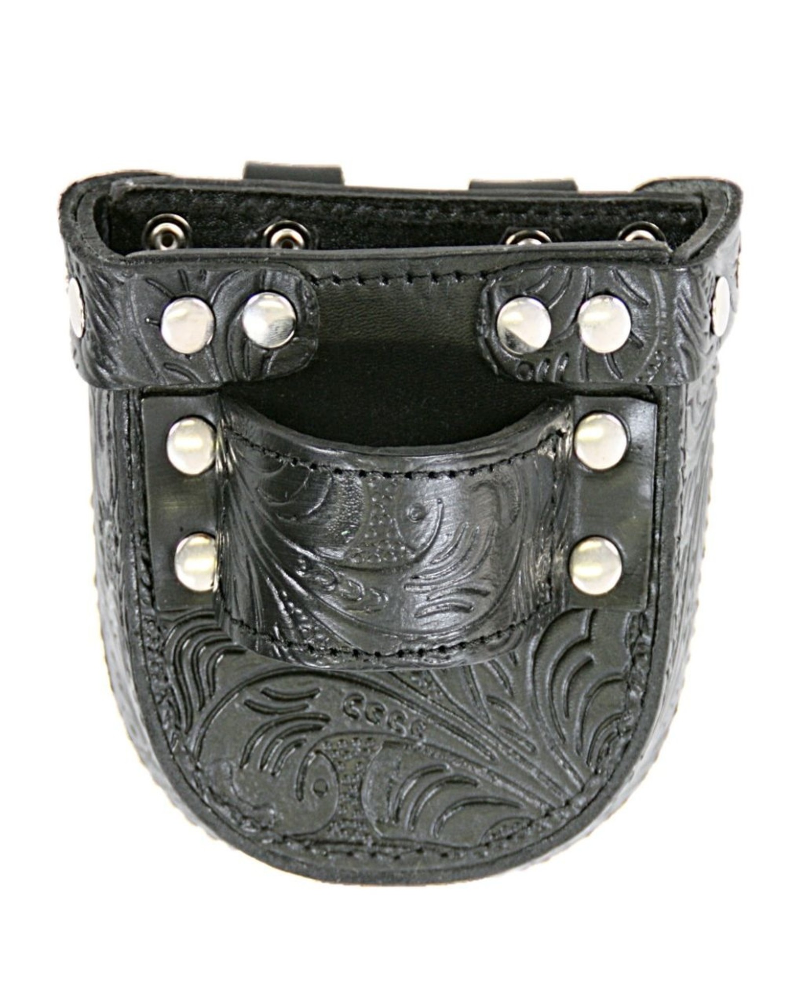 Exive Glazenwassers-zeem,- sponstas leer Square (gedecoreerd)