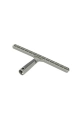 ACOR Inwashouder T vol kunststof 35cm. Grijs