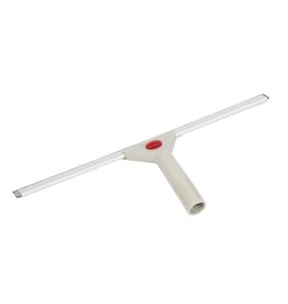 Exive Ruitenwisser kunststof 45cm compleet. grijs/rode knop