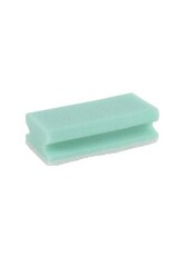 Exive Schuurspons 70x130x43mm blauw met witte pad