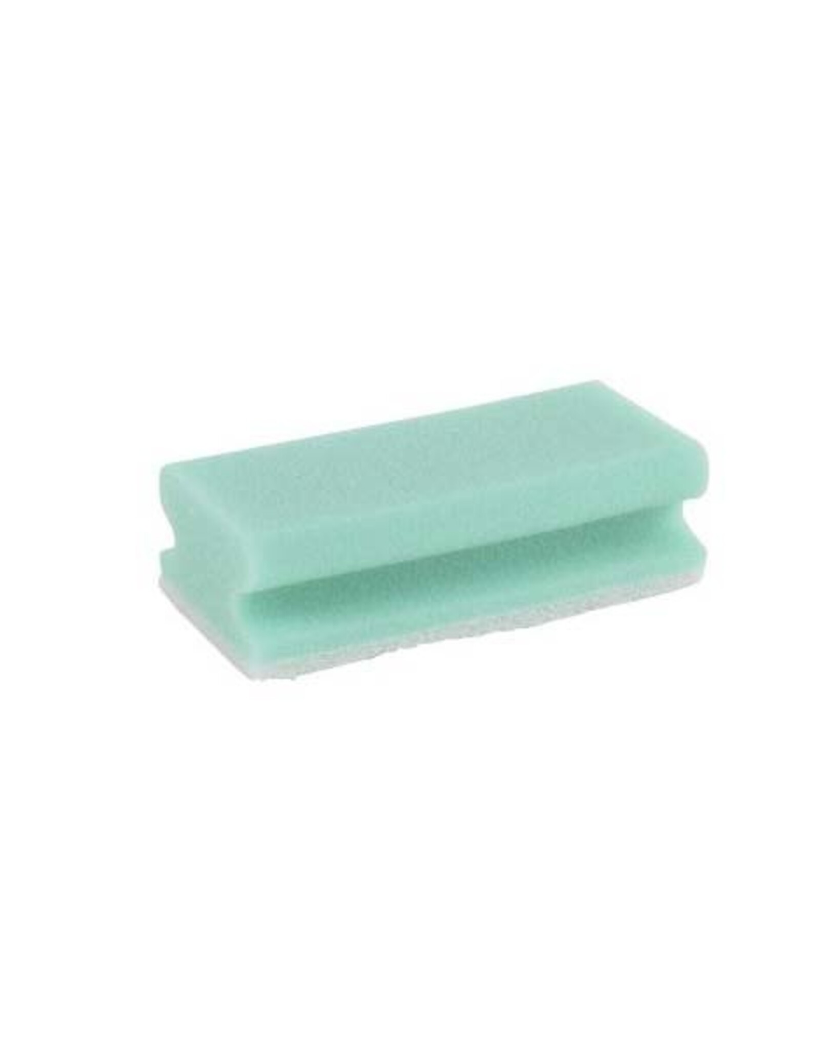 Exive Schuurspons 70x130x43mm blauw met witte pad