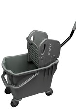 HYGYEN Rolemmersingle 25L met vlakmoppers (grijs)
