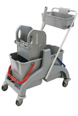 HYGEN Rolemmer Grijs, 2x18 ltr. met multipers