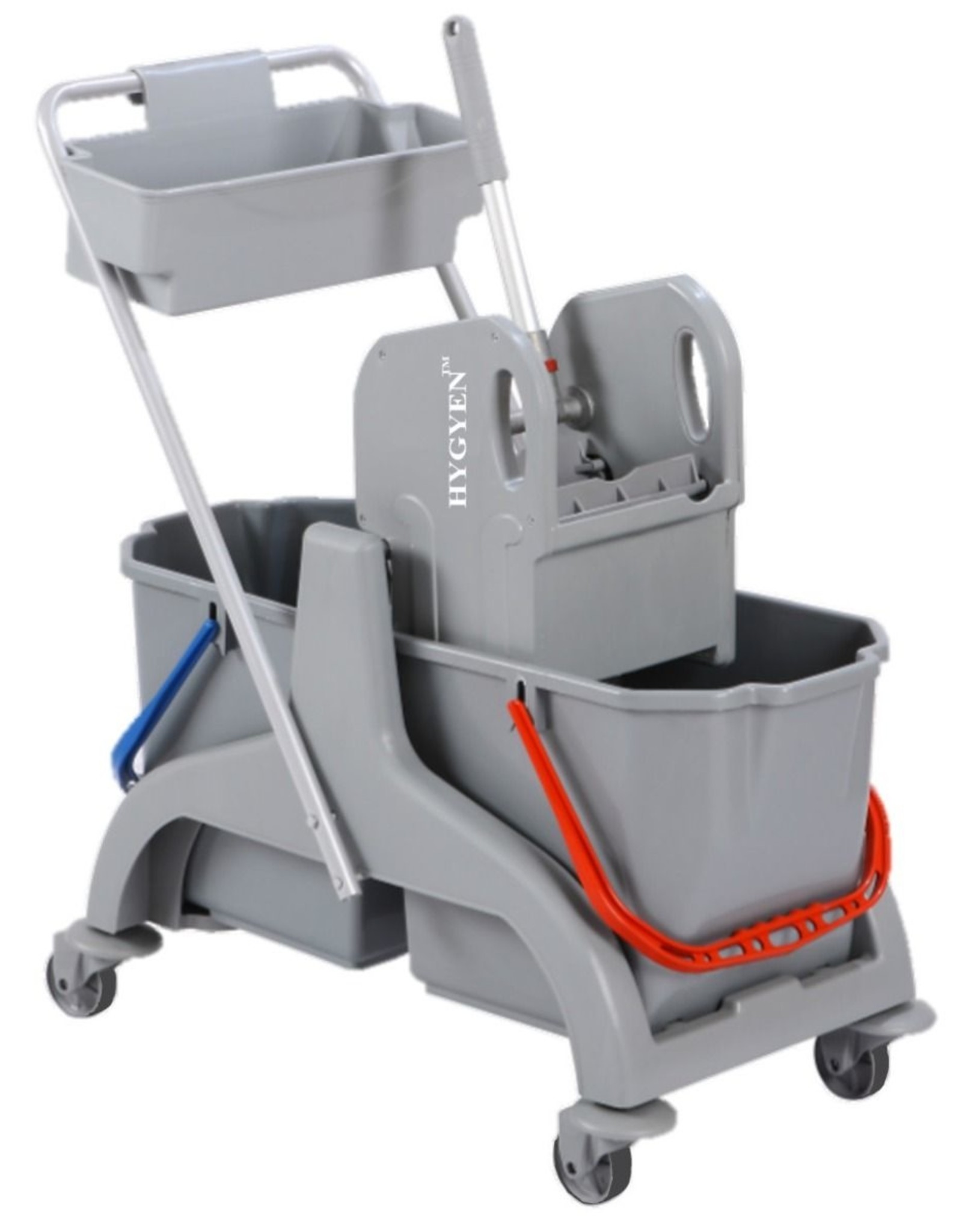 HYGEN Rolemmer Grijs, 2x18 ltr. met multipers