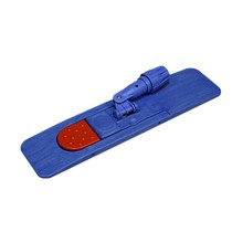 ACOR Vlakmop 40x14cm. microvezel-combi bl/wit flap 2 ring 40 cm.