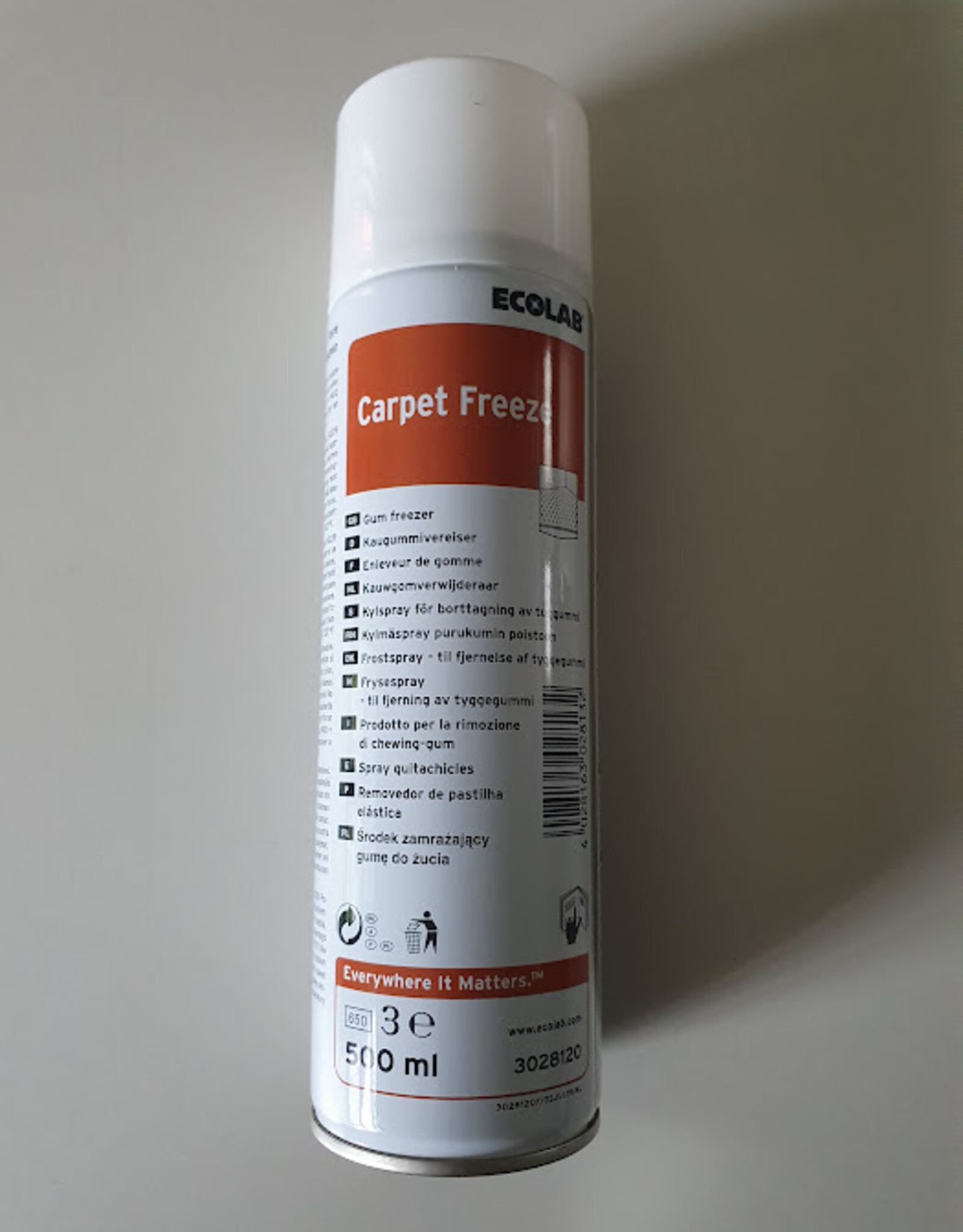 Ecolab Kauwgomverwijderaar Freeze 500ml | Snel losmaken