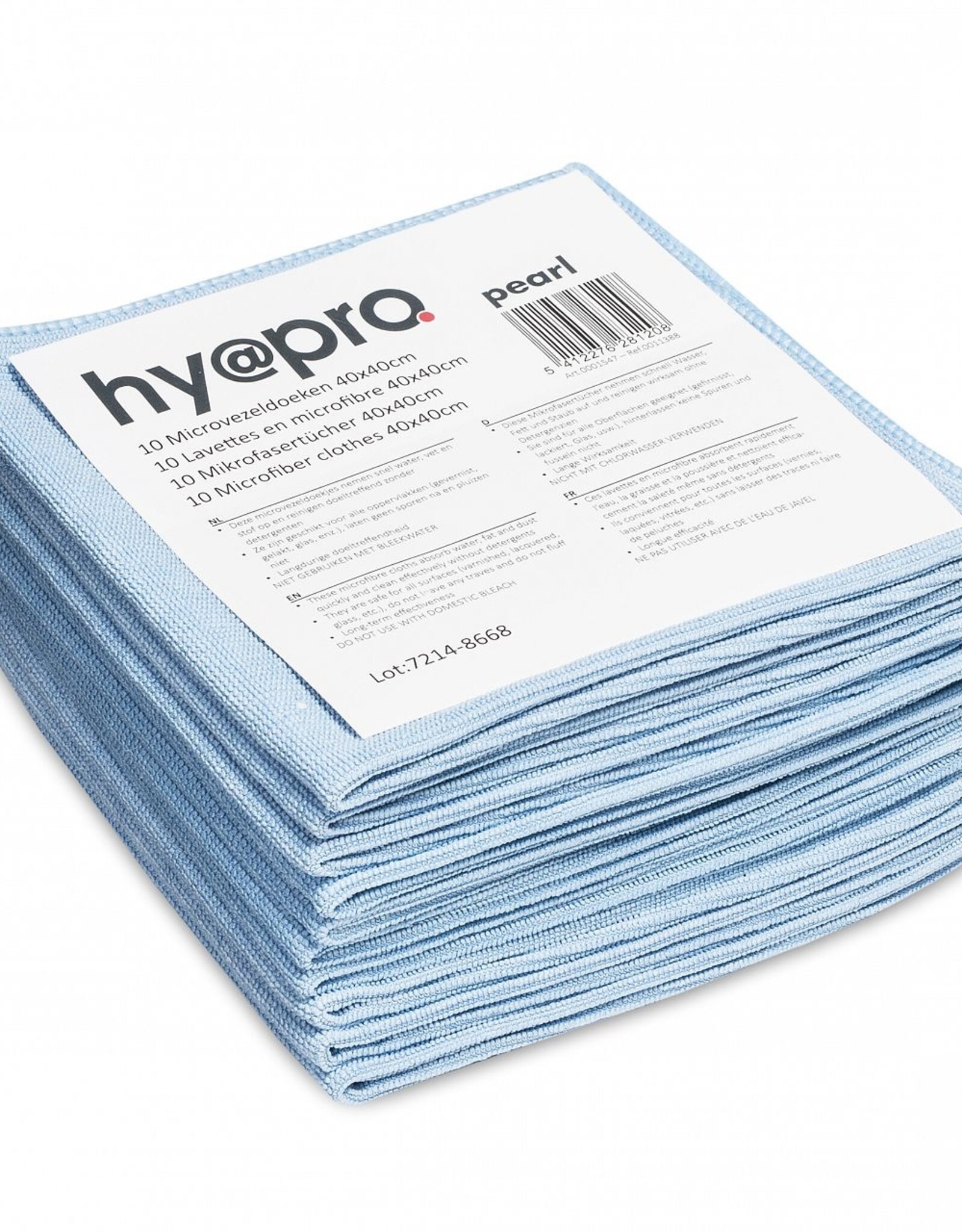 HYPRO  Pearl HYPRO Pearl professionele microvezeldoeken blauw 350 g/m² – pak van 10 stuks