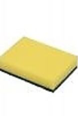 ACOR Spons, schuur geel met groene pad 14x10x3cm. (pak 10 stuks)