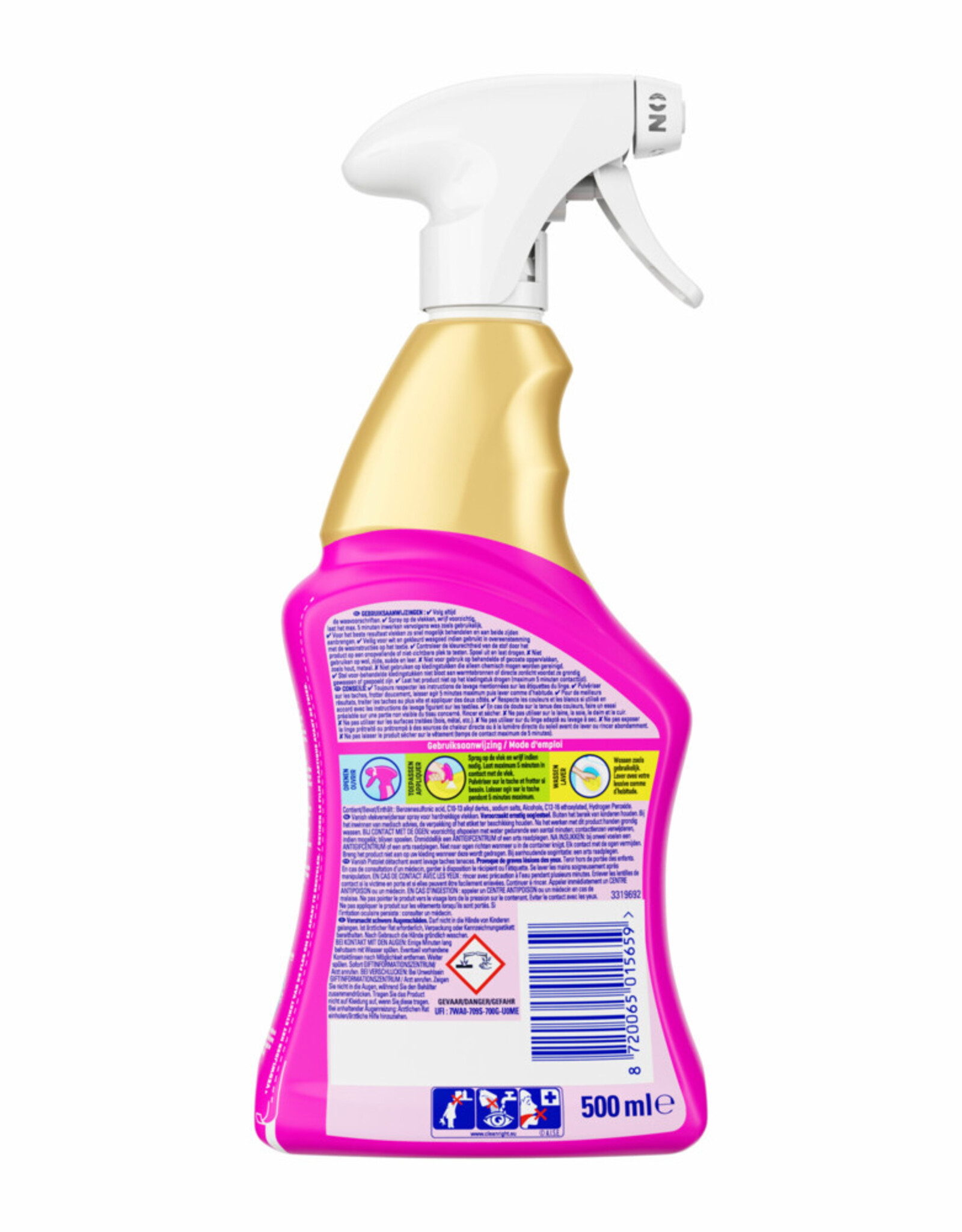 Vanish Vanish Vlekkenverwijderaar Spray Hardnekkige Vlekken