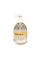 CLEAN Handalcohol gel 70% 500 ml per flacon