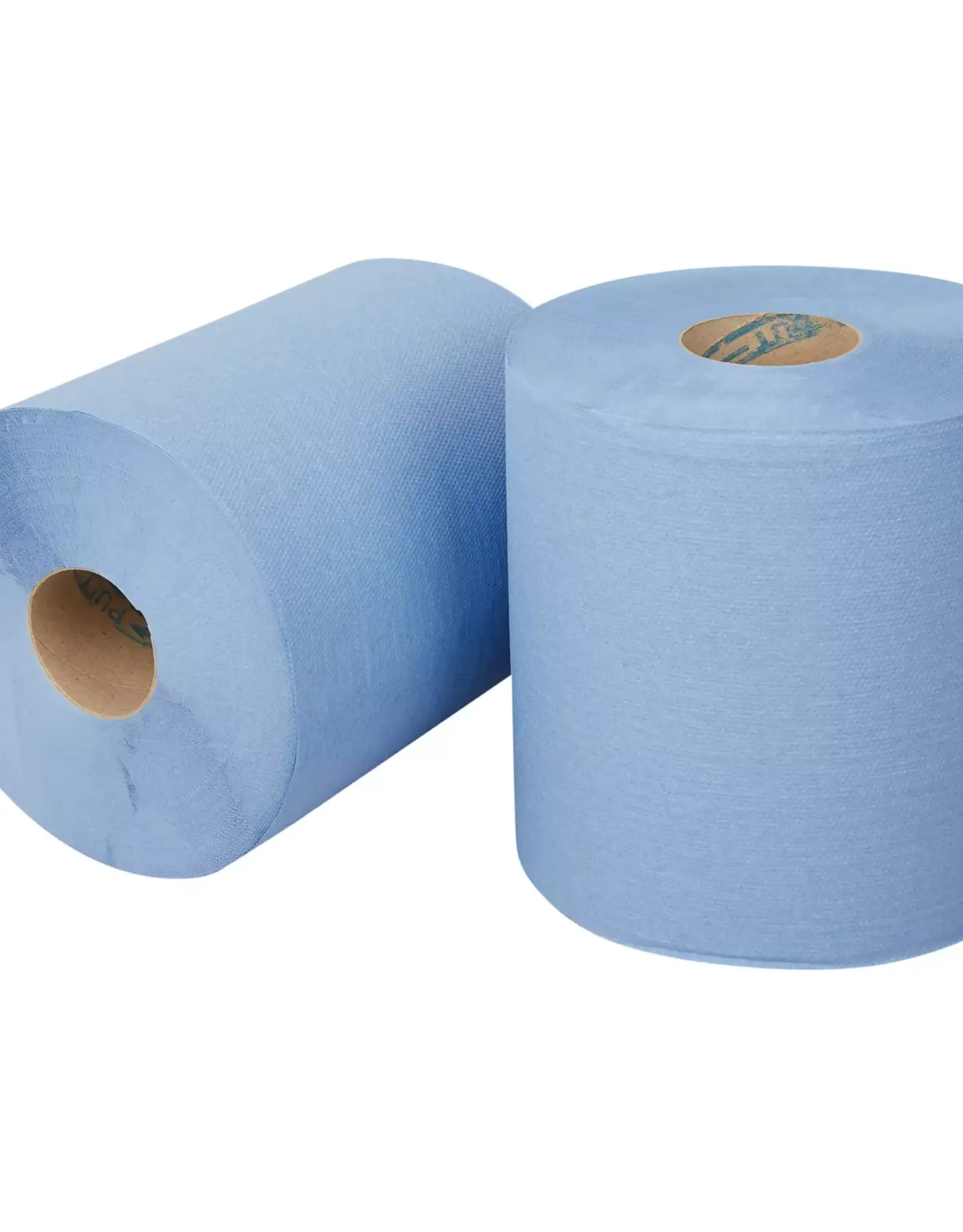 MIDI Midi poetspapier cellulose blauw 1-laags 300 meter 6 rol