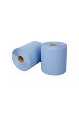 ACOR Midi poetspapier verl. perf. CEL BL 2Laags 150 mtr x 20 cm - 6 rol p/pak (44)