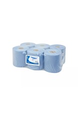 ACOR Midi poetspapier verl. perf. CEL BL 2Laags 150 mtr x 20 cm - 6 rol p/pak (44)